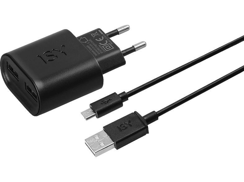 ISY AC-adapter + microUSB-kabel (IWC 5200)
