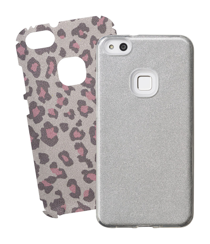 CELLULAR-LINE Bling Cover voor Huawei P10 Lite Zilver afbeelding