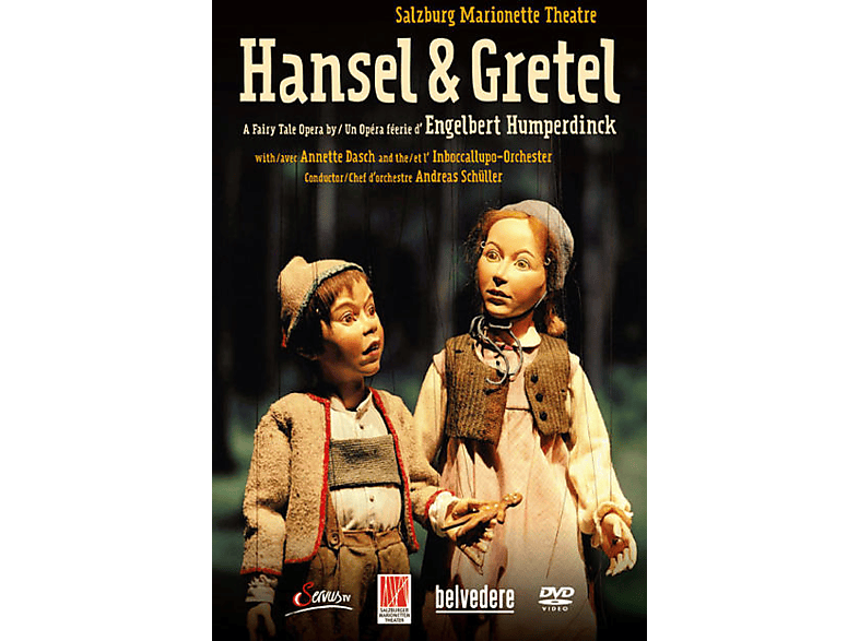 und Hänsel Annette (DVD) Humperdinck: Salzburg Theatre Marionette Inboccallupo-Orchester, The Gretel - - Dasch,