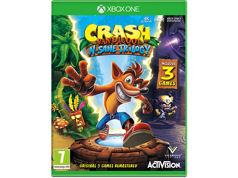 Crash Bandicoot N. Sane Trilogy UK Xbox One
