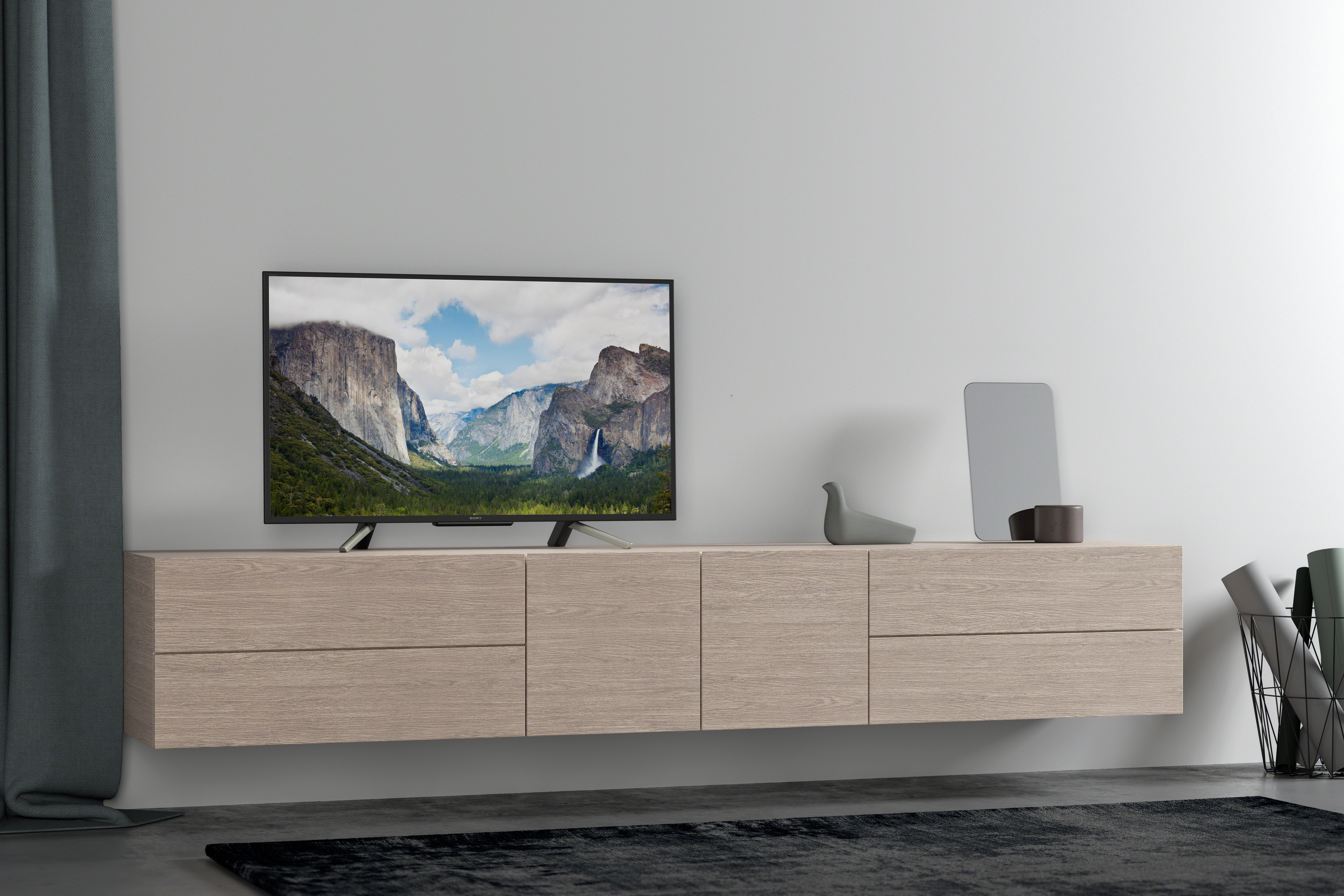 SONY KDL-43WF665 LED TV (Flat, 43 Zoll / 108 cm, Full-HD, SMART TV, Linux)