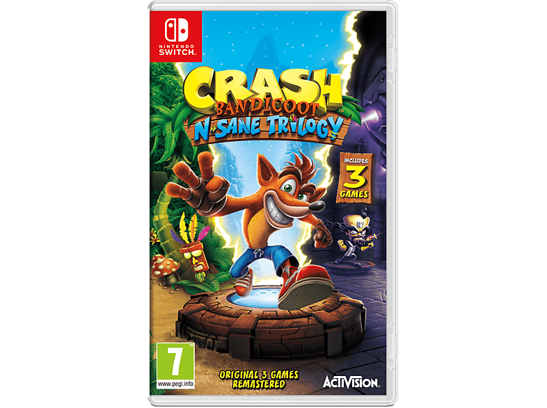 Activision Crash Bandicoot N. Sane Trilogy Uk Nintendo Switch