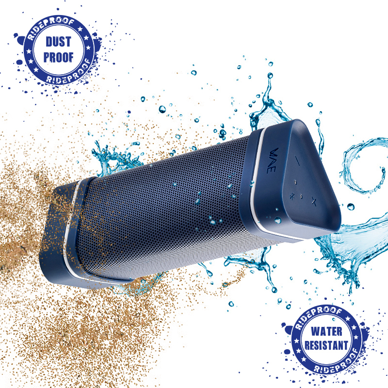 HERCULES WAE Outdoor 04Plus Bluetooth Lautsprecher, Blau
