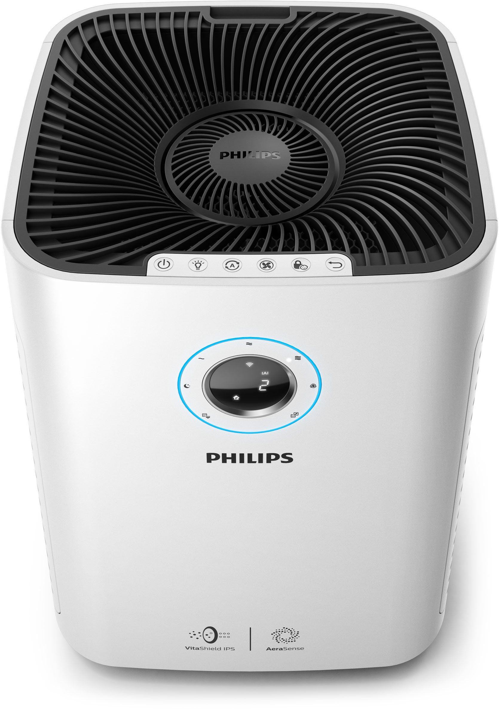 PHILIPS AC 5659/10 Luftreiniger Weiß (65 Watt, Raumgröße: 130 m³, NanoProtect Hepafilter, Aktivkohlefilter)