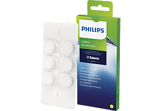 PHILIPS Kaffeefettlöser-Tabletten CA6704/10 Reinigungstabletten Weiss
