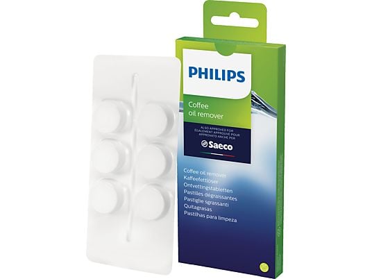 PHILIPS Kaffeefettlöser-Tabletten CA6704/10 Reinigungstabletten Weiss