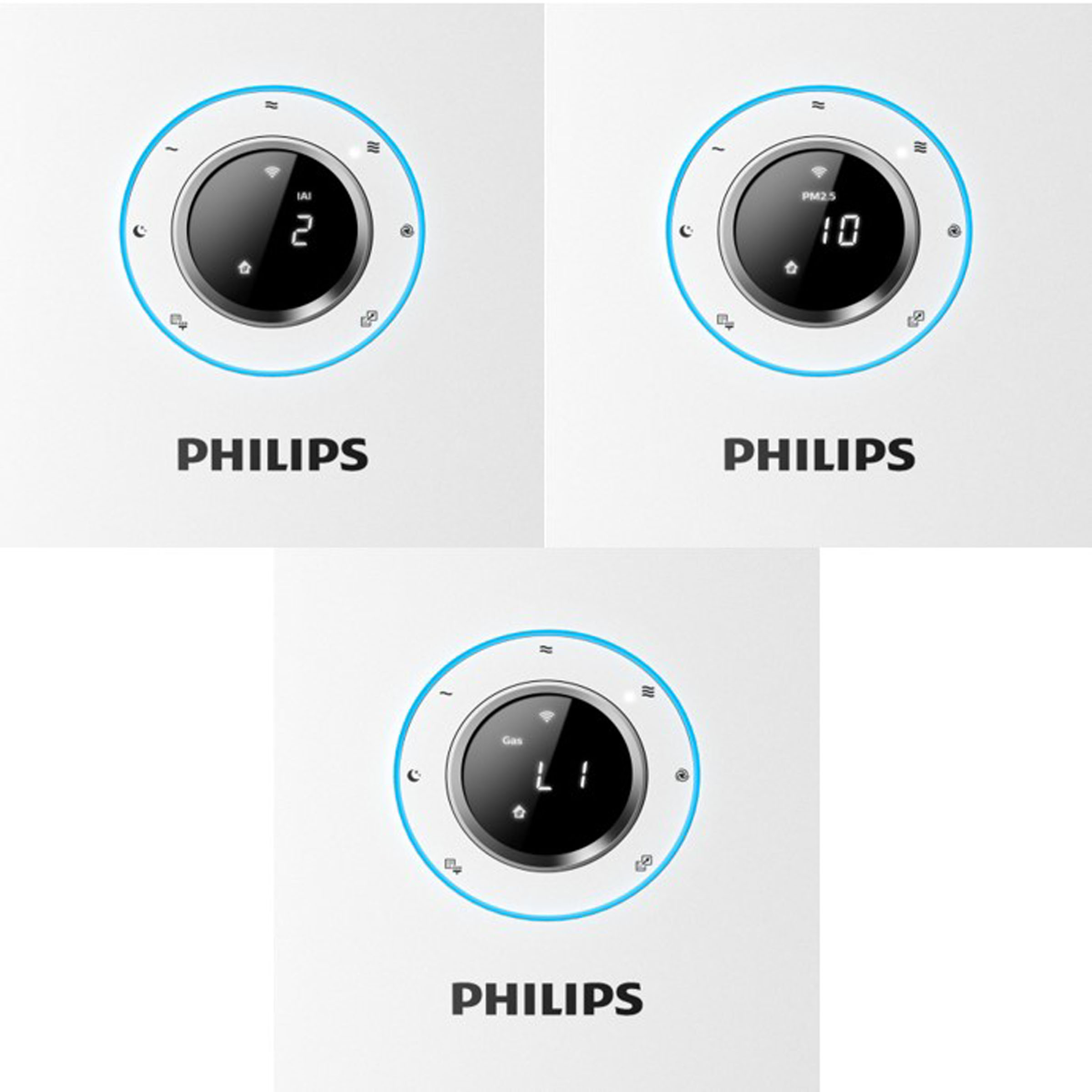 PHILIPS AC 5659/10 Luftreiniger Weiß (65 Watt, Raumgröße: 130 m³, NanoProtect Hepafilter, Aktivkohlefilter)