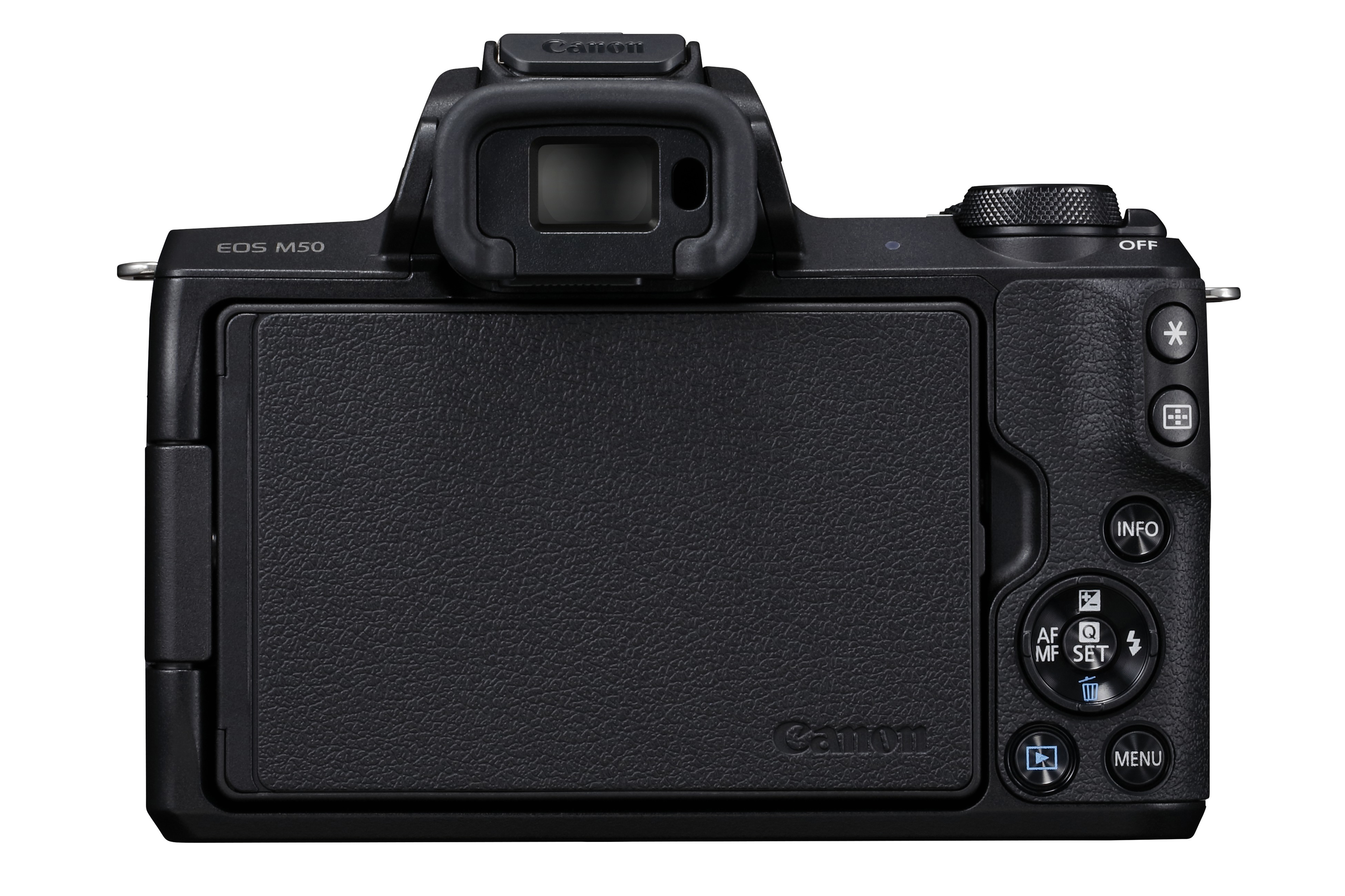 CANON Systemkamera EOS M50 mit Objektiv 15-45 mm + Tasche + Speicherkarte, schwarz - Ausstellungsstück