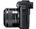 CANON EOS M50 + EF-M 15-45mm f/3.5-6.3 IS - Systemkamera Schwarz