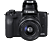 CANON Canon EOS M50 + EF-M 15-45mm + EF-M 55-200mm - Systemkamera Schwarz