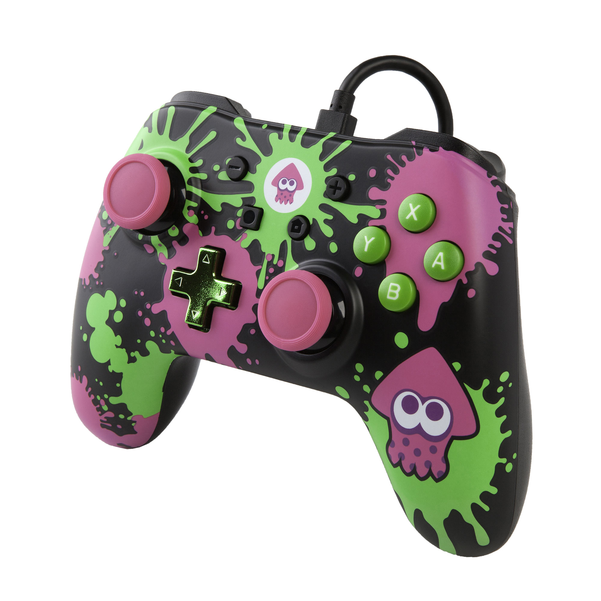 POWERA Splatoon Core Wired Iconic Controller Mehrfarbig für Nintendo Switch