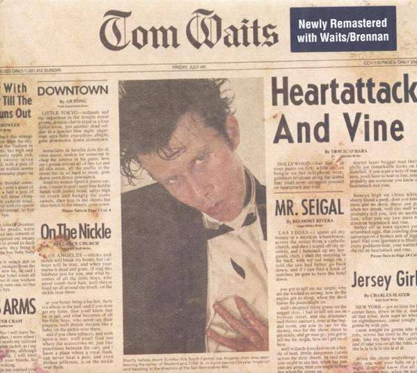 Tom Waits And (CD) - Wine (Remastered) - Heartattack