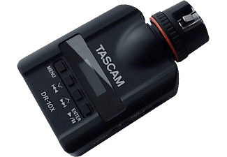 TASCAM TASCAM DR-10X - Registratore audio - Con microfono staccabile - Nero - Registratore audio (Nero)