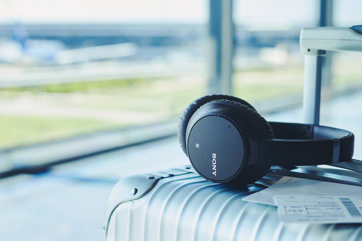 SONY WH-CH700NB - Bluetooth Kopfhörer (Over-ear, Schwarz)