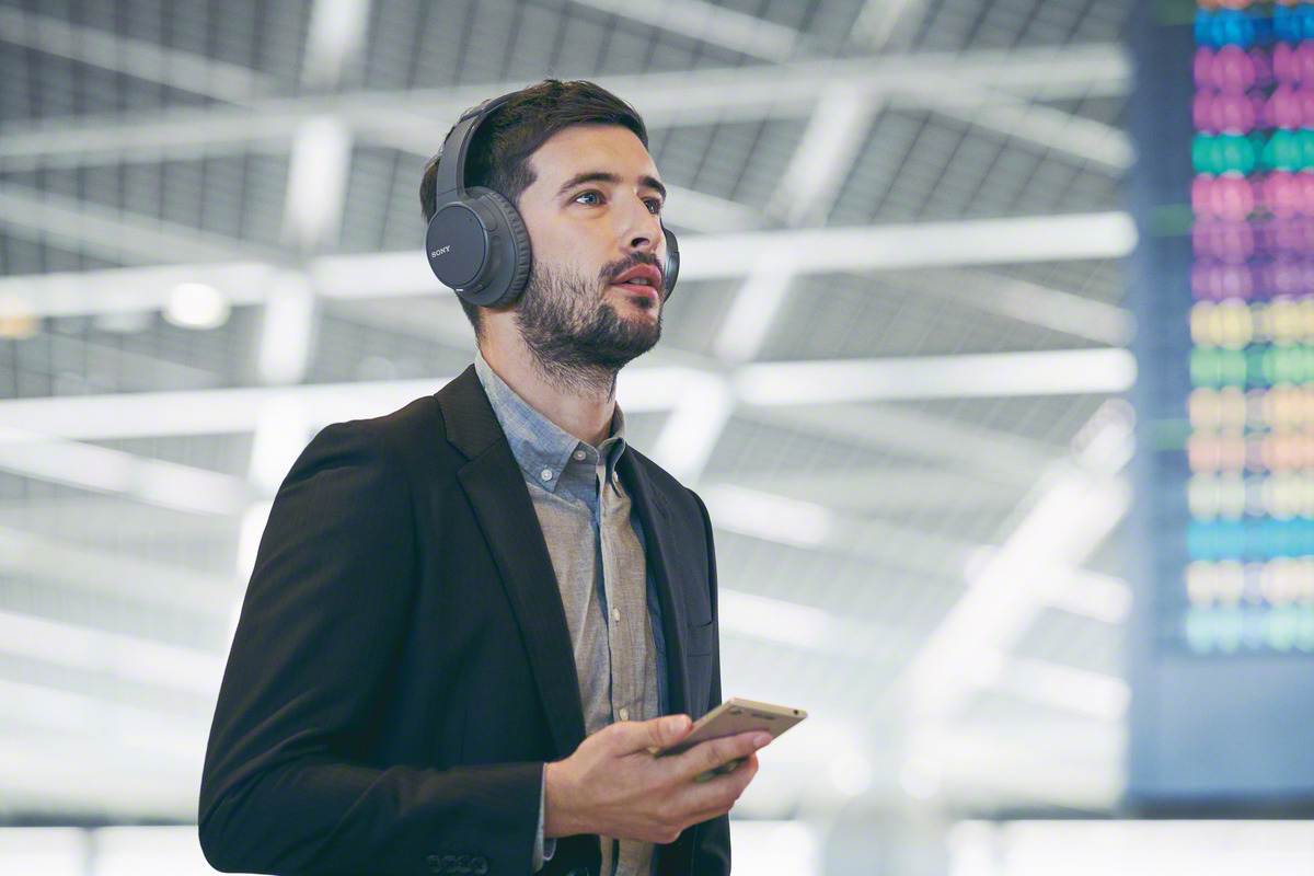 SONY WH-CH700NH - Cuffie Bluetooth (Over-ear, Grigio)