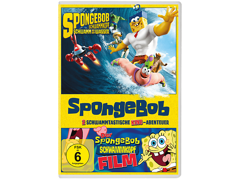 SpongeBob Schwammkopf - Der Film & Schwamm aus dem Wasser DVD (FSK: 6)