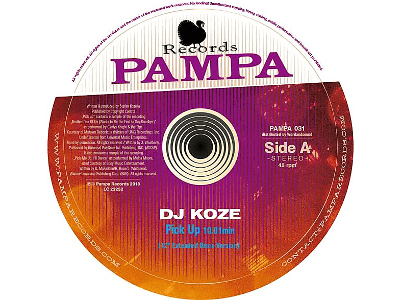 Pick (Vinyl) - Up Dj - Koze