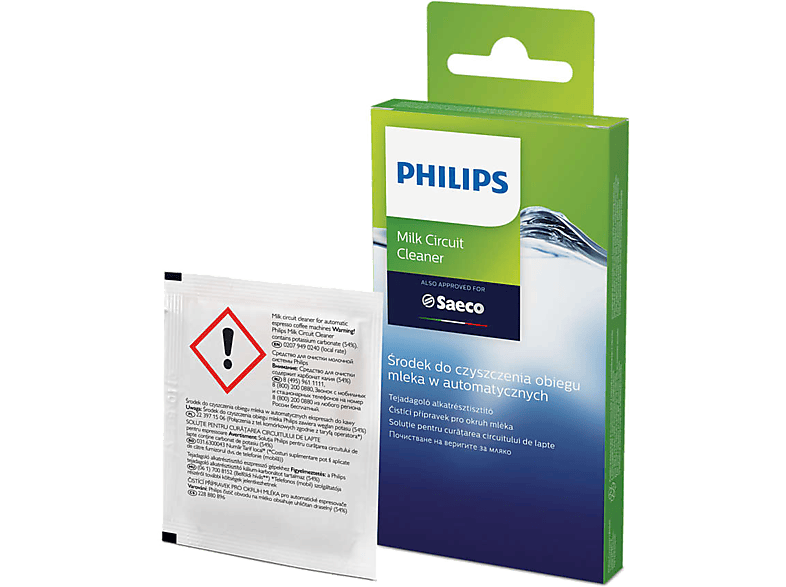 Philips Reinigungspulver CA6705/10 für Milchschaumsysteme; Kaffeevollautomatenzubehör