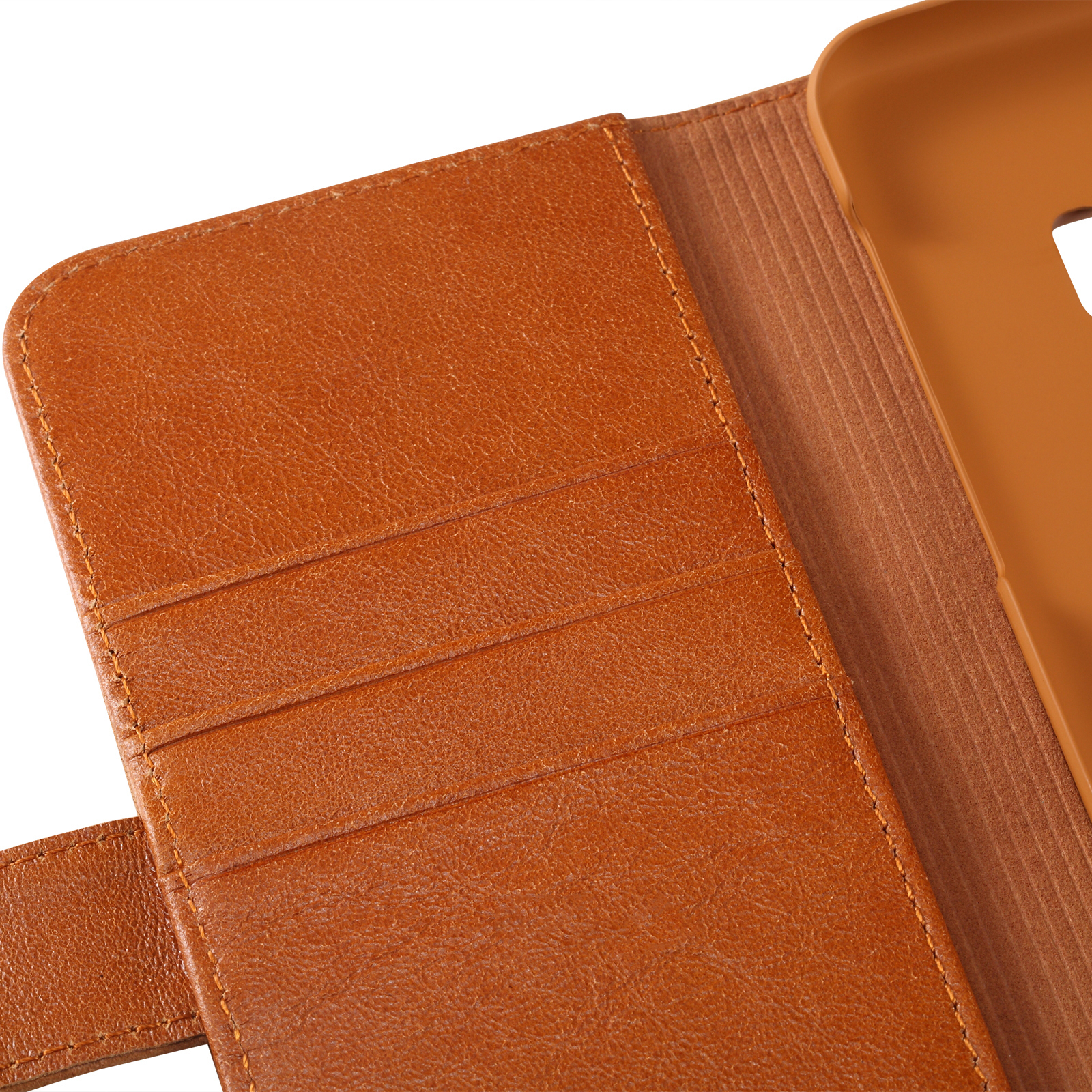 HOLDIT Wallet Case Skrea, Bookcover, Samsung, Galaxy S9, Braun