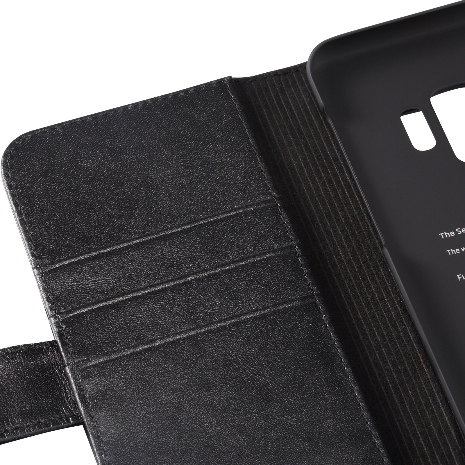 HOLDIT Wallet Case Skrea, Bookcover, Samsung, Galaxy S9, Schwarz