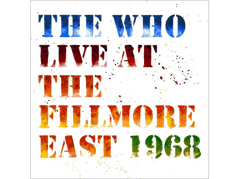 The Who - Live At The Fillmore CD