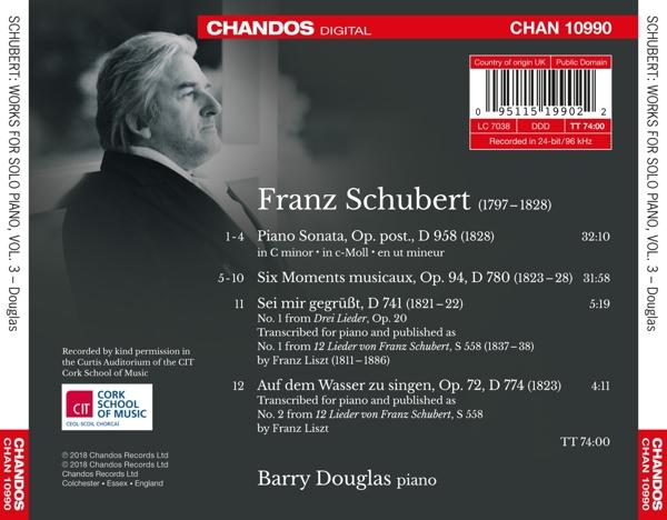 Douglas Barry - Klavierwerke Vol.3  - (CD)