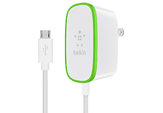 BELKIN F7U009VF06 WHT 12Watt Micro USB Sabit Kablolu Şarj Cihazı Beyaz
