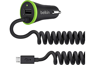 BELKIN F8M890BT04-BLK Ultra-Fast 3.4A Micro USB Çift Girişili Araç Şarj Cihazı