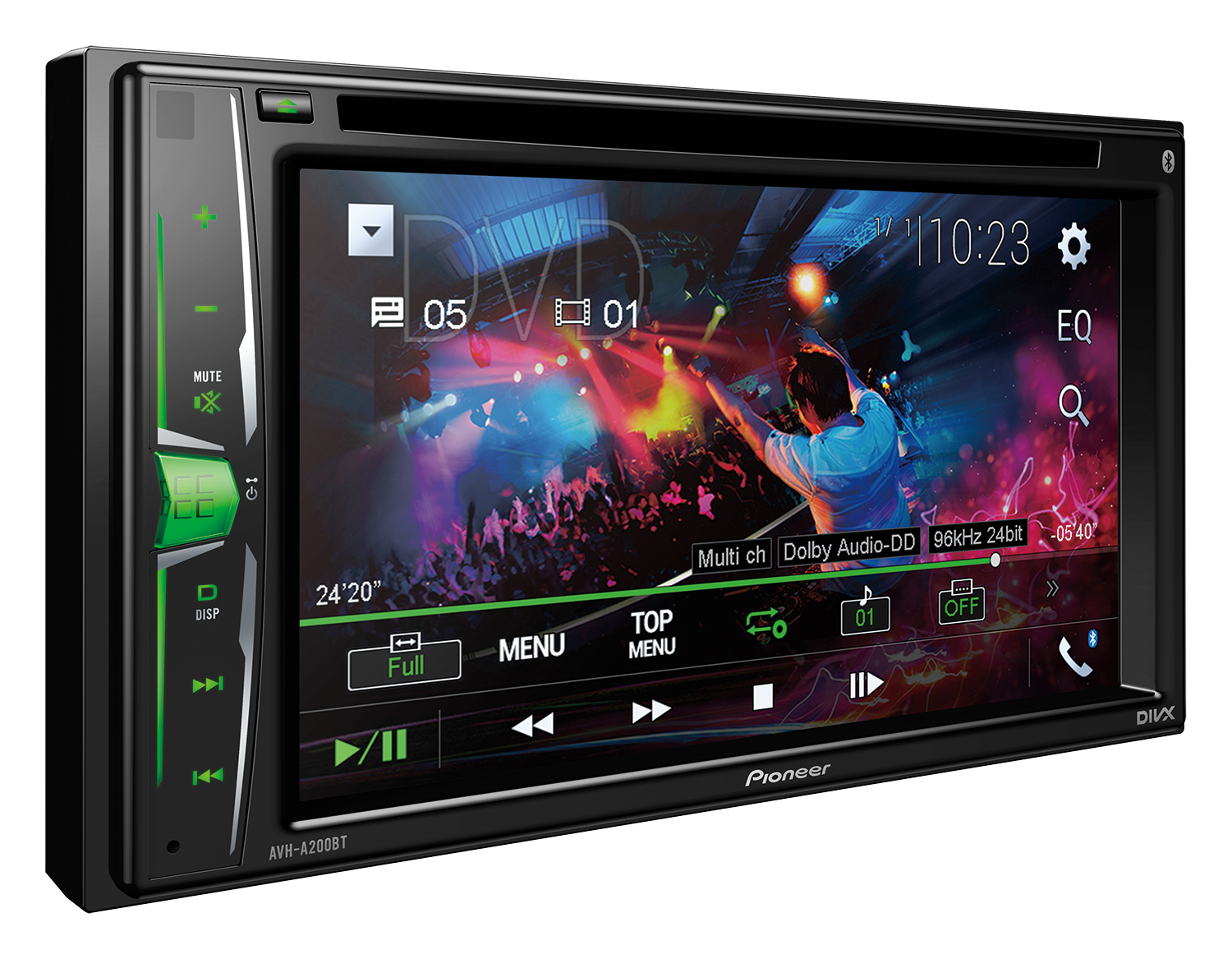 PIONEER AVH-A200BT  Moniceiver 2 DIN (Doppel-DIN), 50 Watt