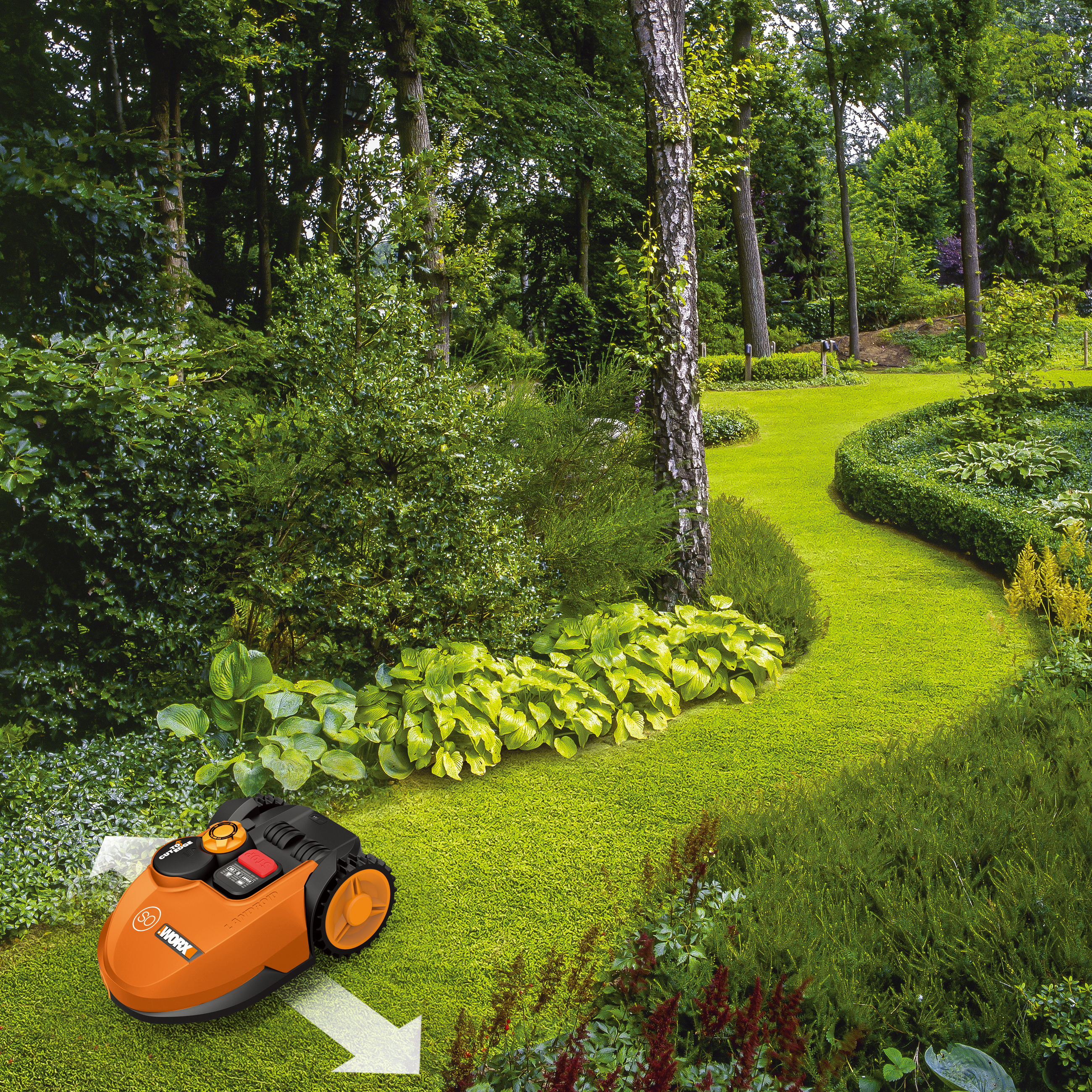 WORX WR105SI.1 Landroid S500I, Mähroboter, für bis zu 500 m²