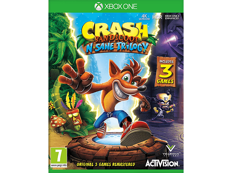 Crash bandicoot for sales xbox one