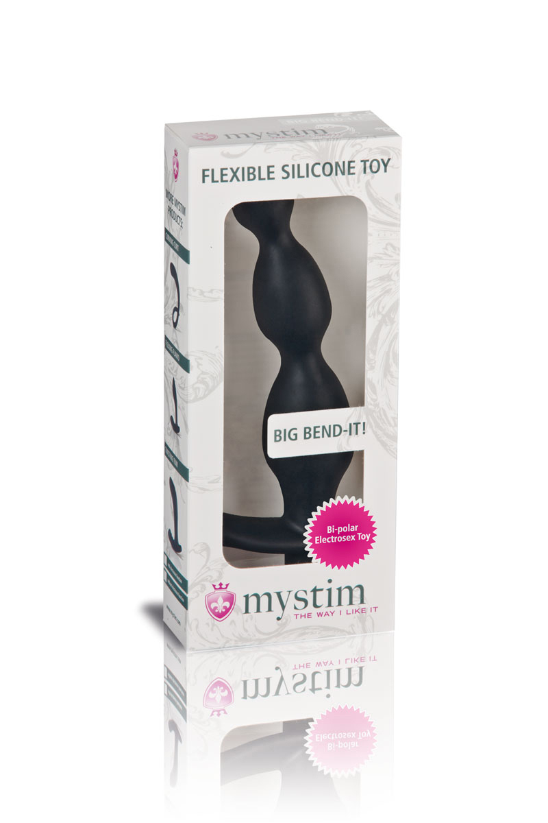 MYSTIM 46465 Big Bend-It! mit Reizstrom Prostata-Stimulator