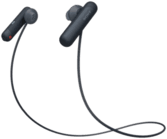 Sportkopfhörer WI-SP500, Bluetooth, Freisprechen, Extra Bass, spritzwassergeschützt, schwarz