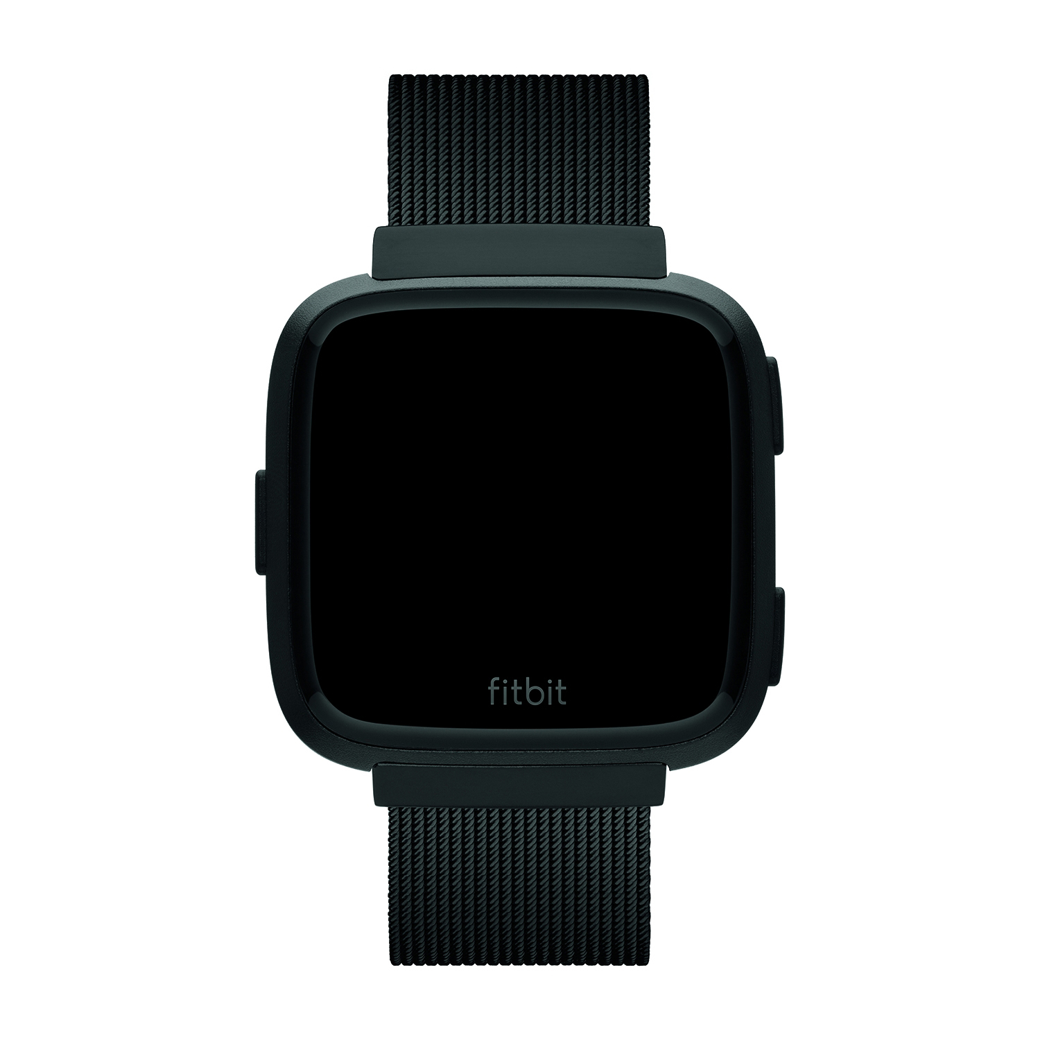 FITBIT FB166MMBK Versa, Ersatz-/Wechselarmband, Black