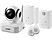 SWITEL Switel BSW 220 Smart Home Security Kit - Camera Wifi con sensori di allarme per la casa - 720p - bianco - Telecamere IP Smart Home (HD, 1.280 x 720 pixel)