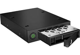 ICY BOX ICYBOX IB-2212SSK - Cremagliera - per HDD/SSD SATA/SAS 2.5" - Nero - telaio a clip (Nero)