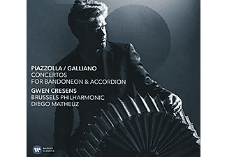 Gwen Cresens,‎ Brüsszeli Filharmonikusok,‎ Diego Matheuz - Piazzolla: Aconcagua - Versenymű bandonionra (CD)