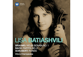 Lisa Batiashvili,‎ Milana Chernyavska - Brahms, Bach, Schubert: Hegedűszonáták (CD)