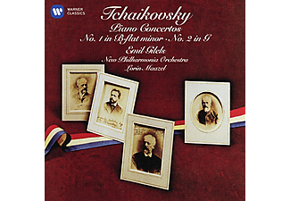 Emil Gilels,‎ New Philharmonia Orchestra,‎ Lorin Maazel - Csajkovszkij: Zongora Verseny No.1,2 (CD)