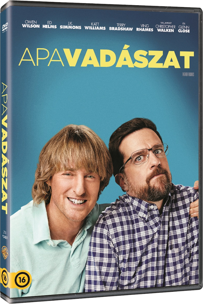 DVD borító két mosolygó férfival világoskék háttéren.