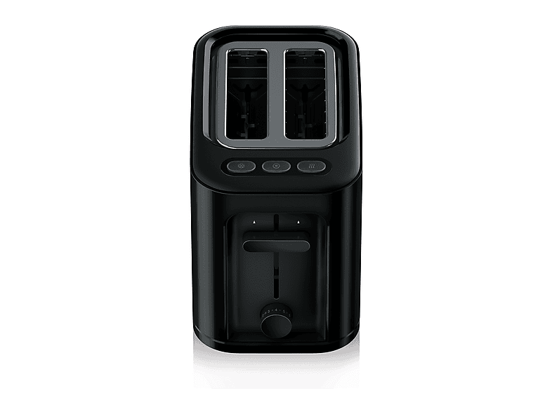 BRAUN PurEase HT 3010 BK Toaster Schwarz (1000 Watt, Schlitze: 2)