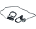 ISY IBH 3500 - Écouteurs Bluetooth avec crochets auriculaires  (In-ear, Noir)
