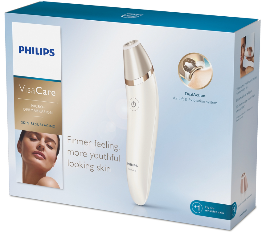 PHILIPS IPL Lumea Prestige BRI 950/00 + Microdermabrasionsgerät Visa Care SC 6240/01 IPL-Haarentfernungsgerät (Rosa, Weiß, mit , )