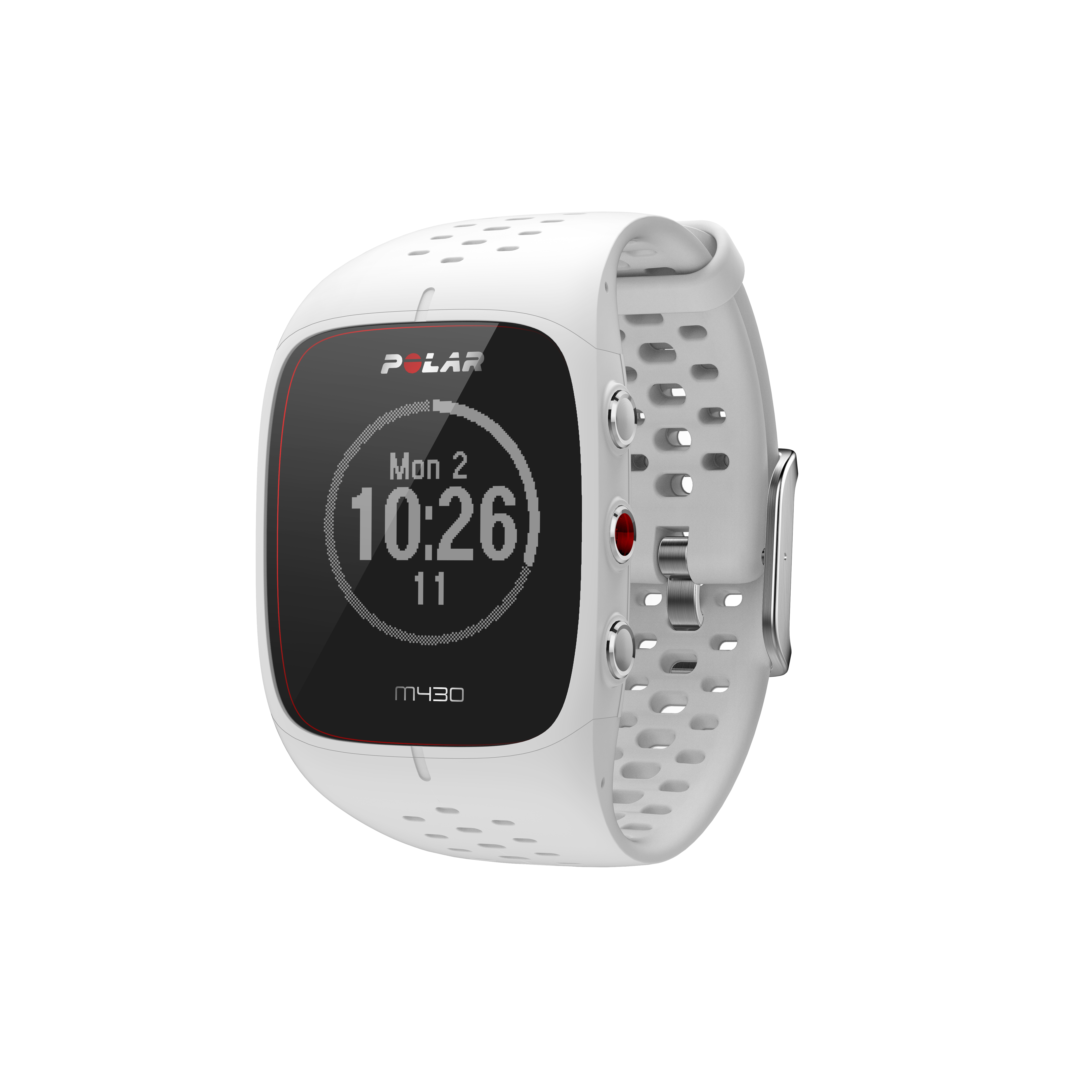 130-187 Weiß M430, mm, POLAR Smartwatch,