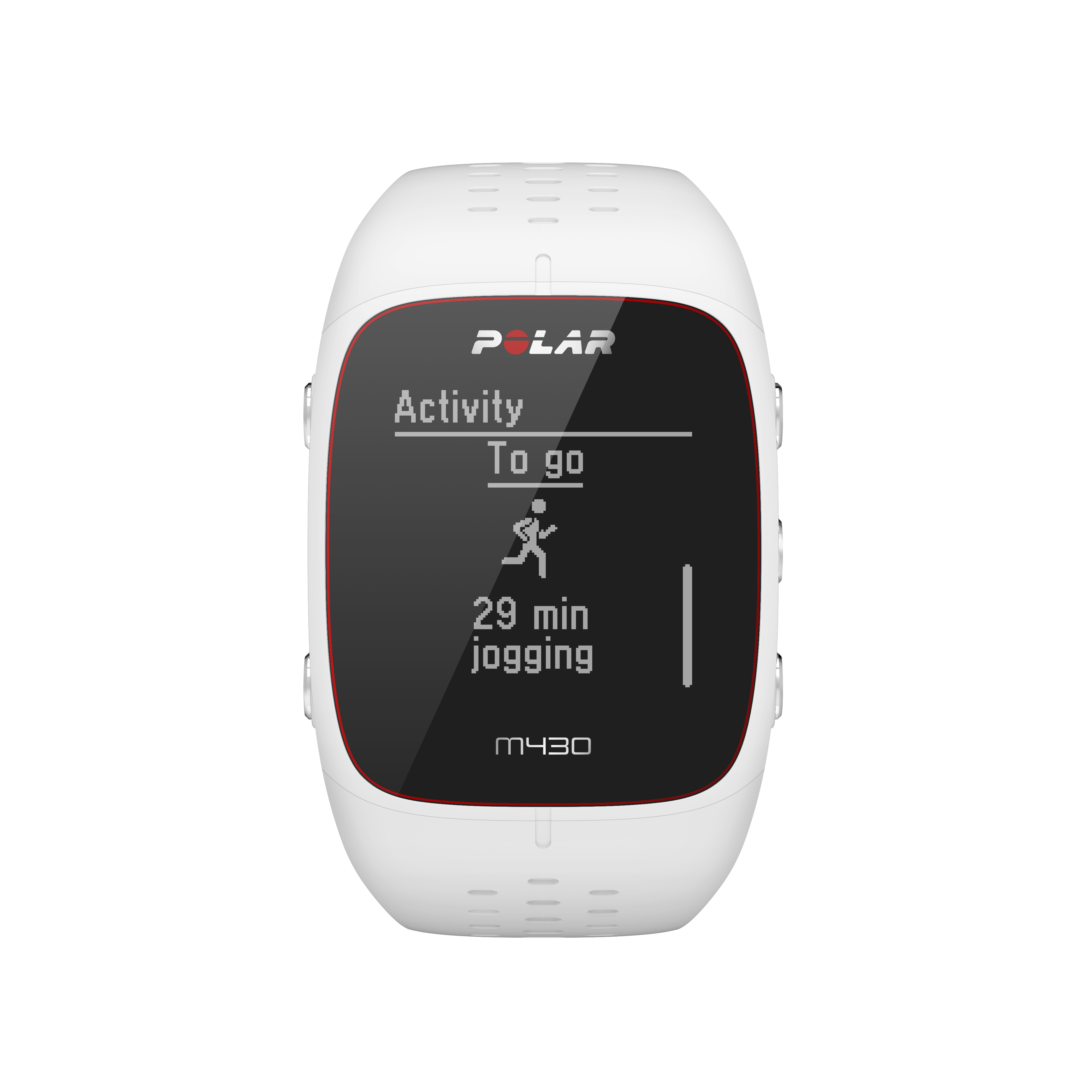 POLAR M430, Smartwatch, 130-187 mm, Weiß