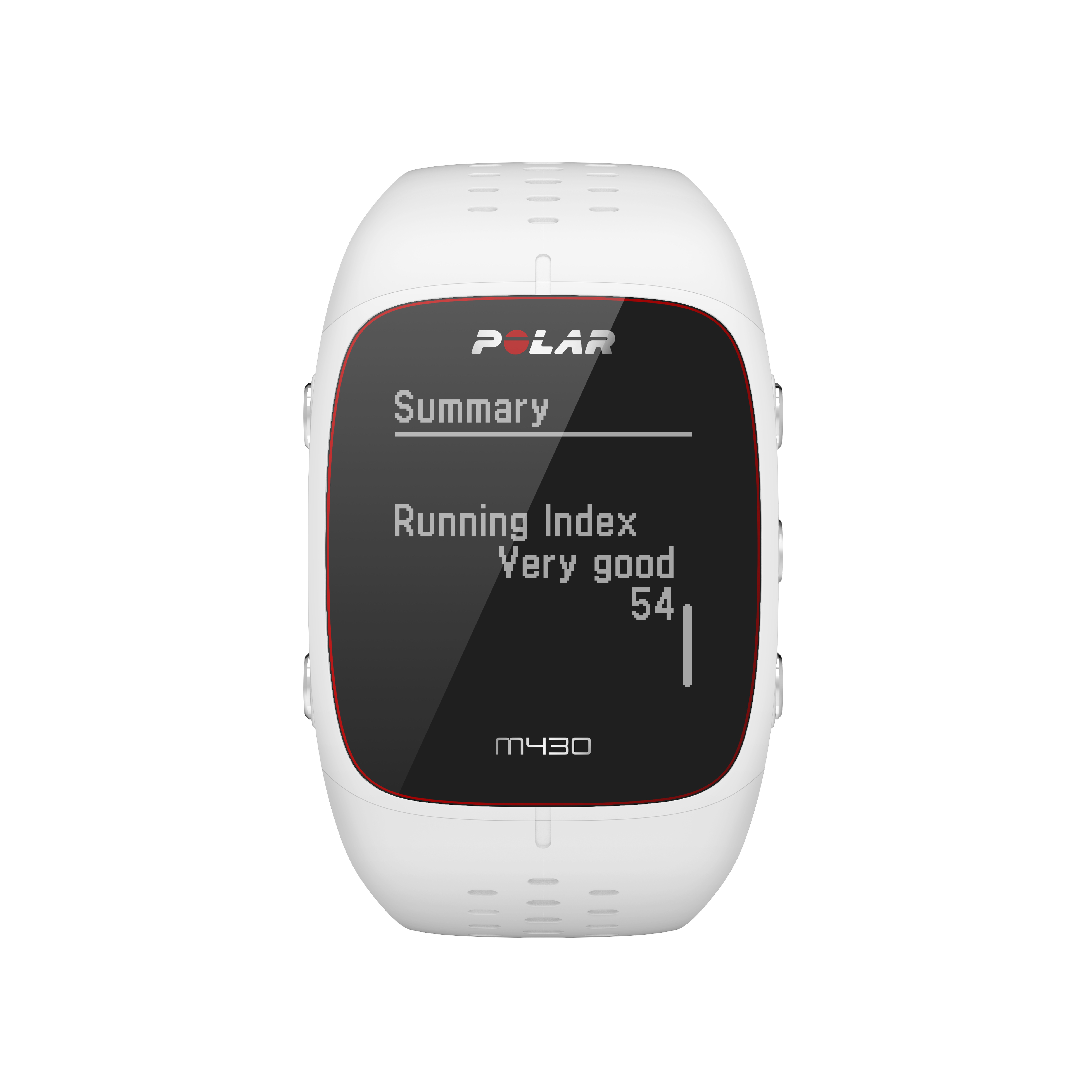 POLAR M430, Smartwatch, 130-187 mm, Weiß