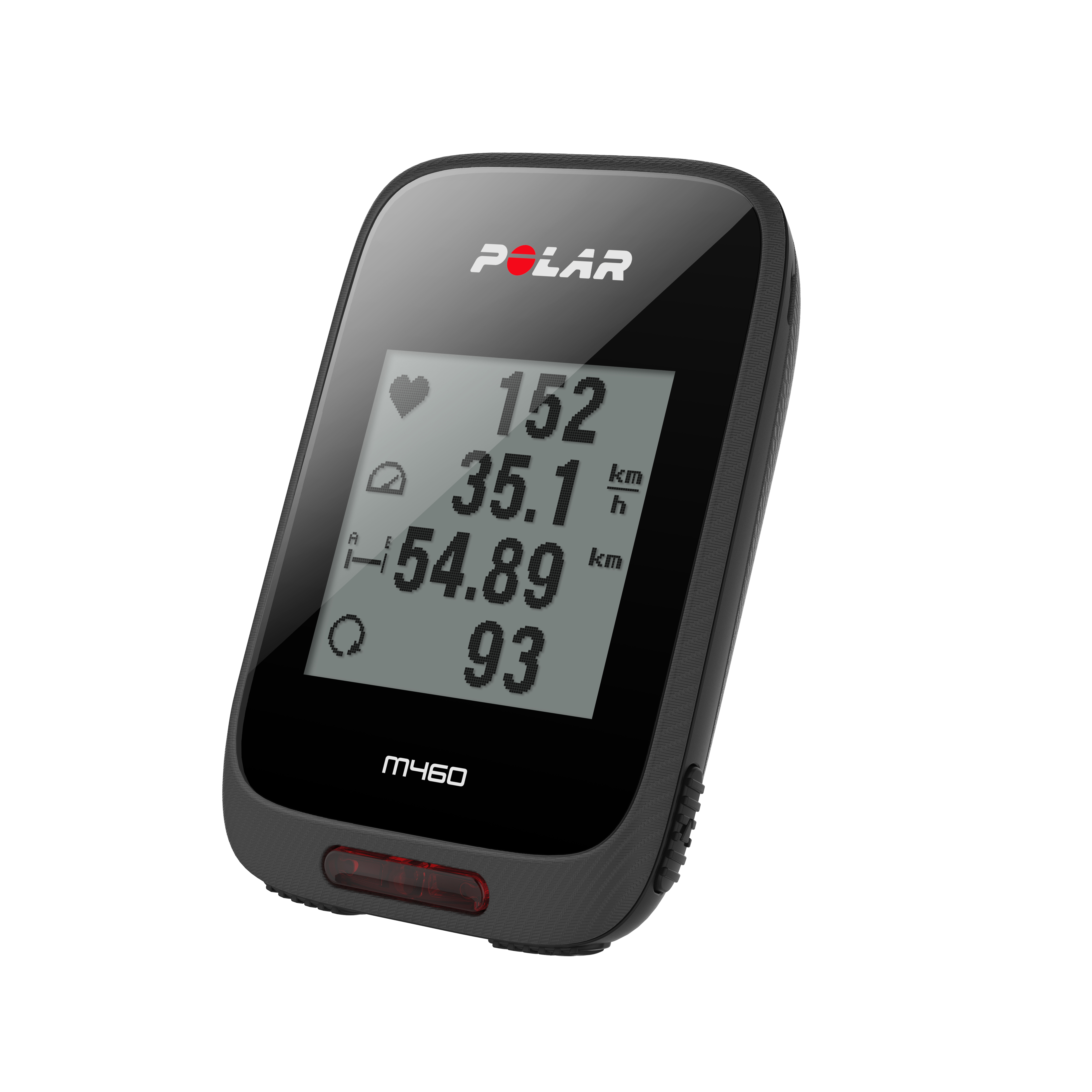 POLAR M460 GPS, Fahrradcomputer, -, Schwarz