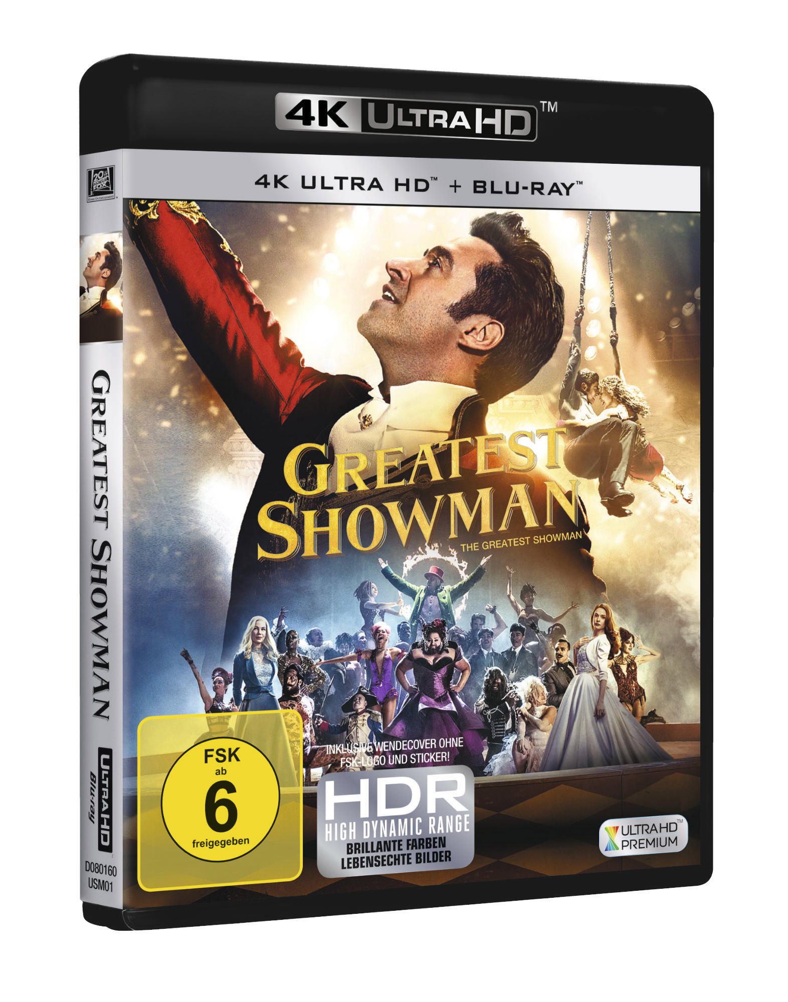 HD 4K Blu-ray Showman Ultra Greatest Blu-ray +