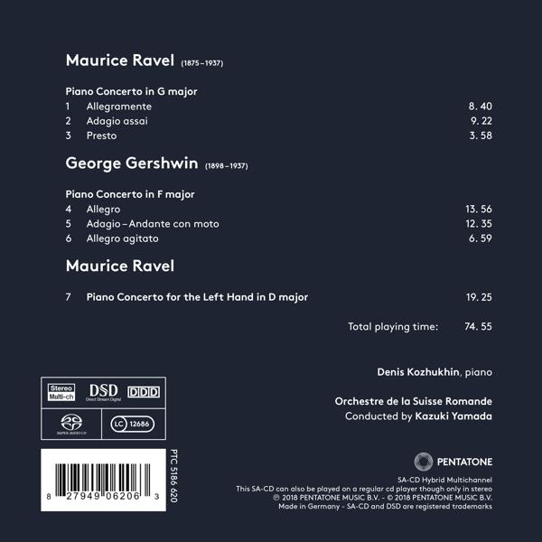 Denis Kozhukhin - Klavierkonzerte  - (SACD Hybrid)