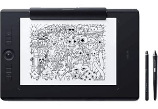 WACOM wacom Intuos Pro Large - Tavoletto graficho - Sensibilità alla pressione - Nero - Tavoletta grafica (Nero)